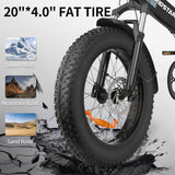 Ridstar H20 1000W Electric Mountain Bike