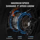 Ridstar H20 1000W Electric Mountain Bike