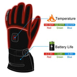 Ridstar Smart Heating Gloves - Electric Heating with Three Temperature Controls | Warm Cycling Gloves