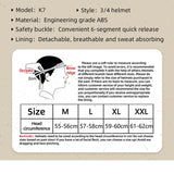 Ridstar Open Face Vintage Motorcycle Helmet | Removable Cruiser Mask | 3/4 Helmet | Breathable All Seasons Protection