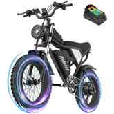 Ridstar Q20 1500W 48V 20AH Fat Tire Ebike