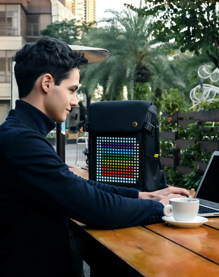 Ridstar smart LED Backpack – Programmable LED Display with App Control