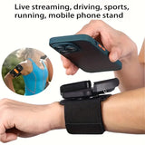 Adjustable Wrist Phone Strap – Ergonomic Sport Phone Holder for Running & Cycling