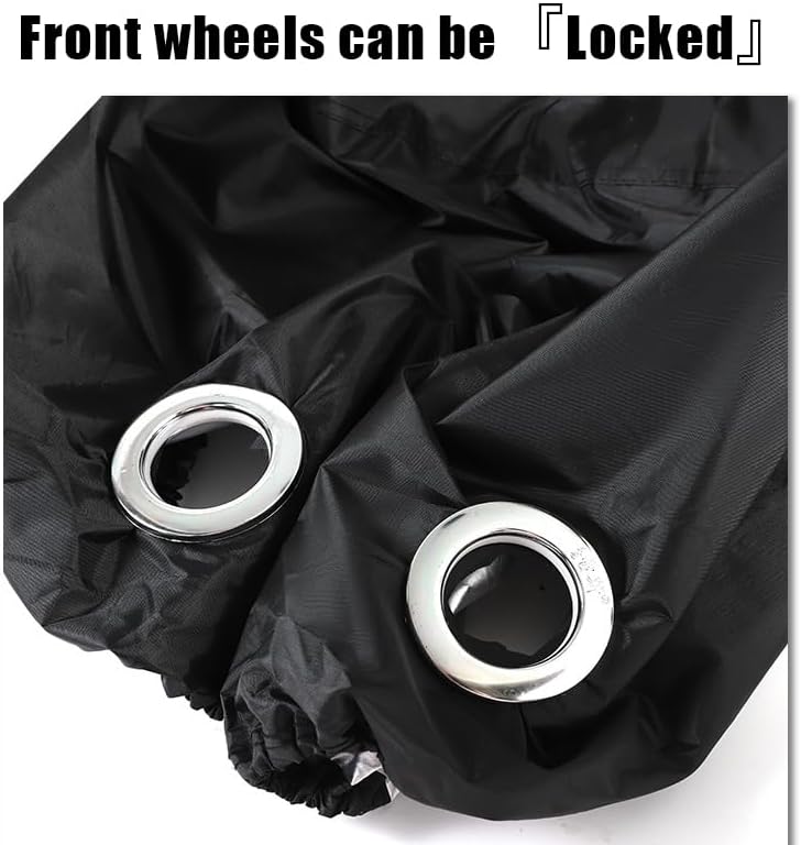Heavy-Duty All-Weather Bike Cover | Waterproof Oxford Fabric & UV Protection |  Indoor & Outdoor Use