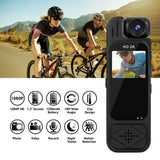 RidStar Pocket Camcorder – Lightweight Mini Camera with Motion Sensor & 1200mAh Battery