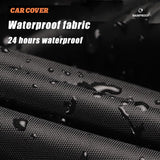 Heavy-Duty All-Weather Bike Cover | Waterproof Oxford Fabric & UV Protection |  Indoor & Outdoor Use