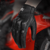 Ridstar sheepskin waterproof warm touch screen cycling gloves autumn and winter motorcycle electric vehicle special gloves