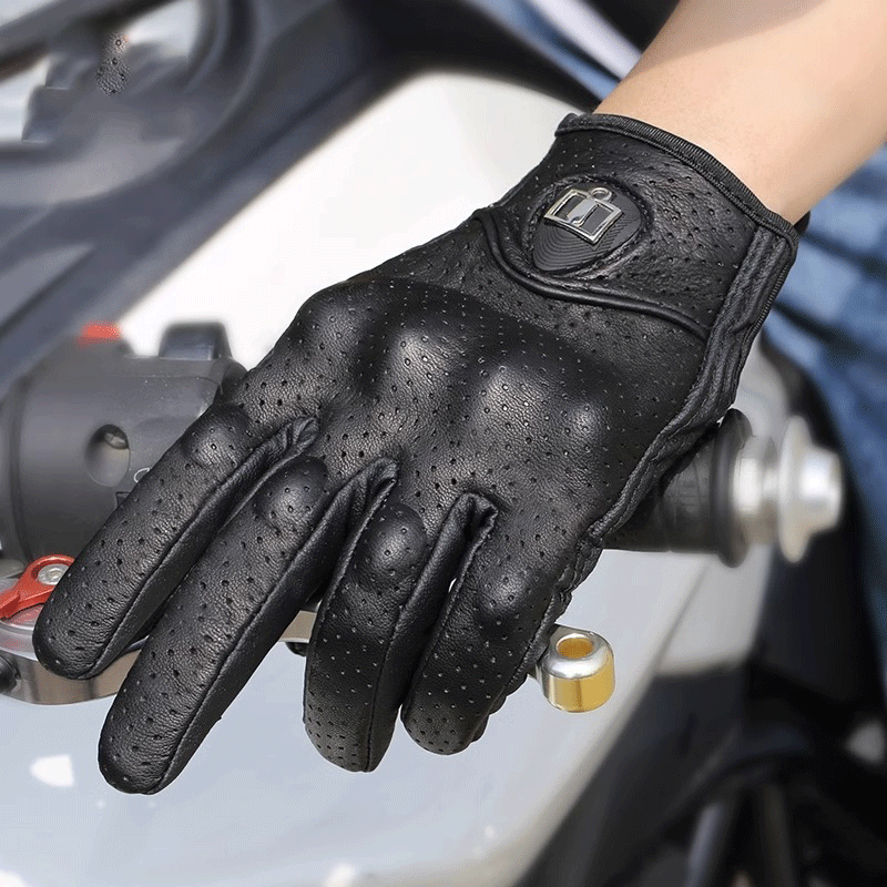 Ridstar sheepskin waterproof warm touch screen cycling gloves autumn and winter motorcycle electric vehicle special gloves