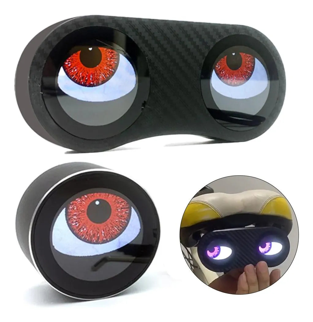 RidStar Devil Eye LED Lights – Customizable Motorcycle & Car Decoration