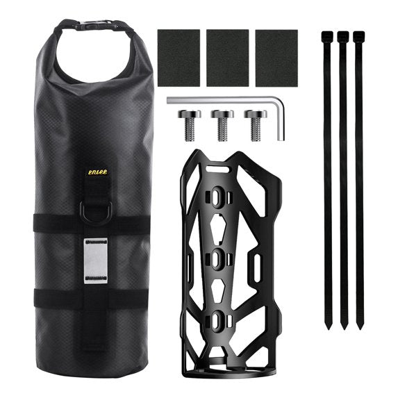 Ridstar Waterproof Bike Fork Bags 5L Capacity - 2 Pack Front Storage Bags Mountain Road Bike Accessories