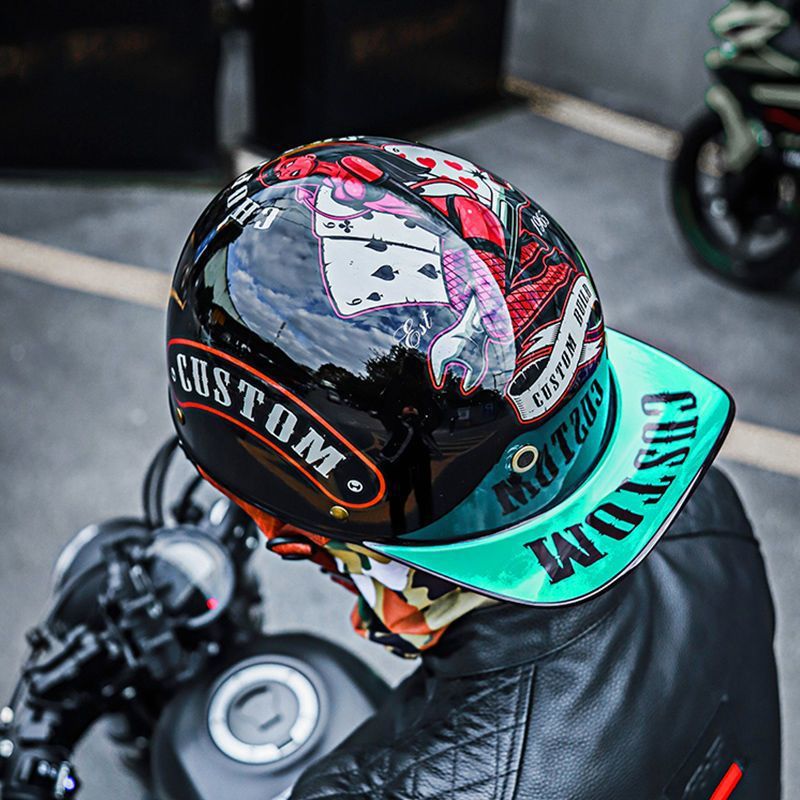 Ridstar All-Season Baseball Cap Half Face Helmet