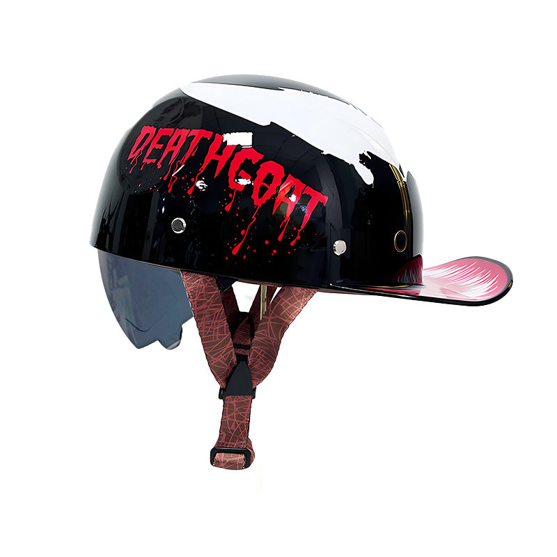 Ridstar All-Season Baseball Cap Half Face Helmet