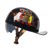 Ridstar All-Season Baseball Cap Half Face Helmet