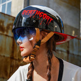 Ridstar All-Season Baseball Cap Half Face Helmet