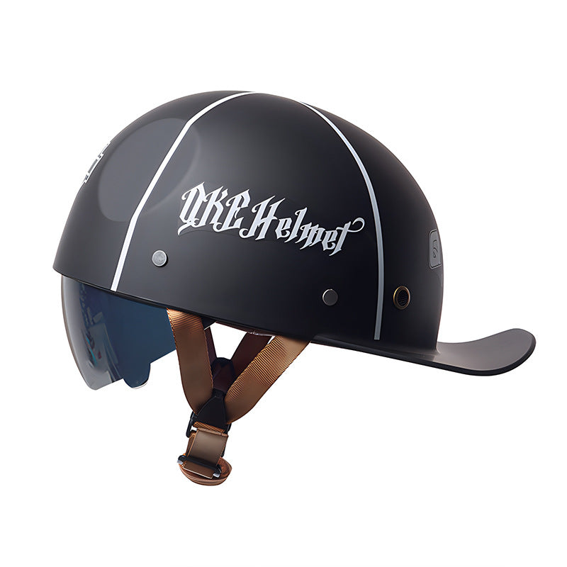 Ridstar All-Season Baseball Cap Half Face Helmet