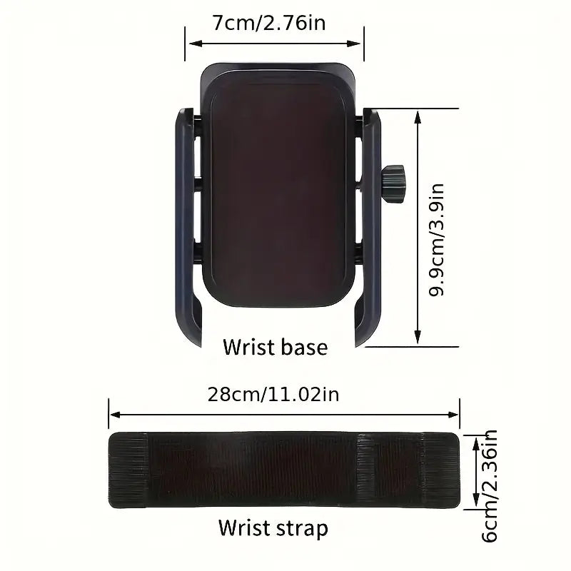 Adjustable Wrist Phone Strap – Ergonomic Sport Phone Holder for Running & Cycling