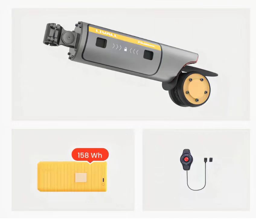 Ridstar E-Bike Conversion Kit for LIVALL PikaBoost 2 – Strong Boost, Flexible Moves (2025)