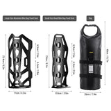 Ridstar Waterproof Bike Fork Bags 5L Capacity - 2 Pack Front Storage Bags Mountain Road Bike Accessories